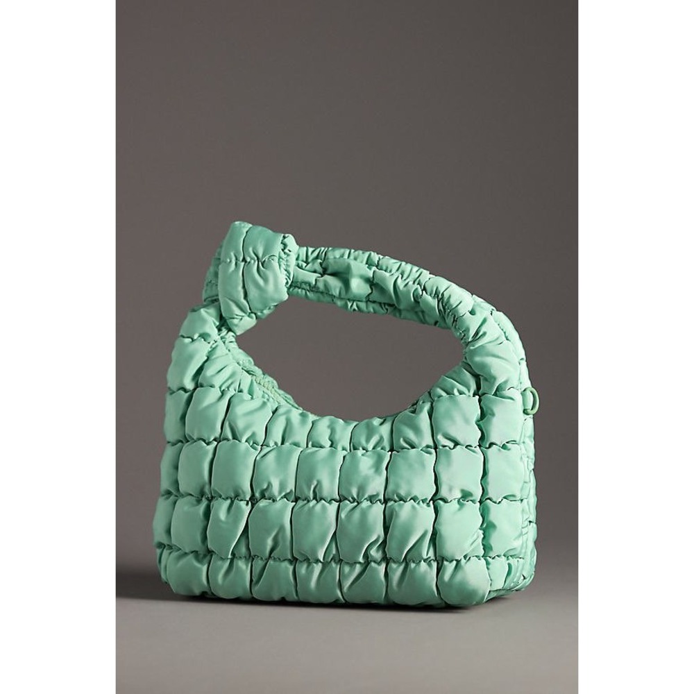 NWT Anthropologie Sol and Selene Quilted Mini Slouchy Bag Shoulder / Crossbody